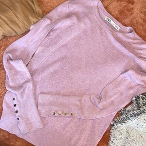 ZARA LAVENDER SWEATER